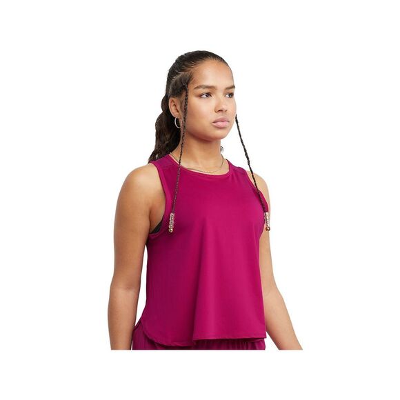 CHAMPION Womens Pink Drapey Mesh Loose Sleeveless Active Wear Tank Top S - Picture 1 of 1